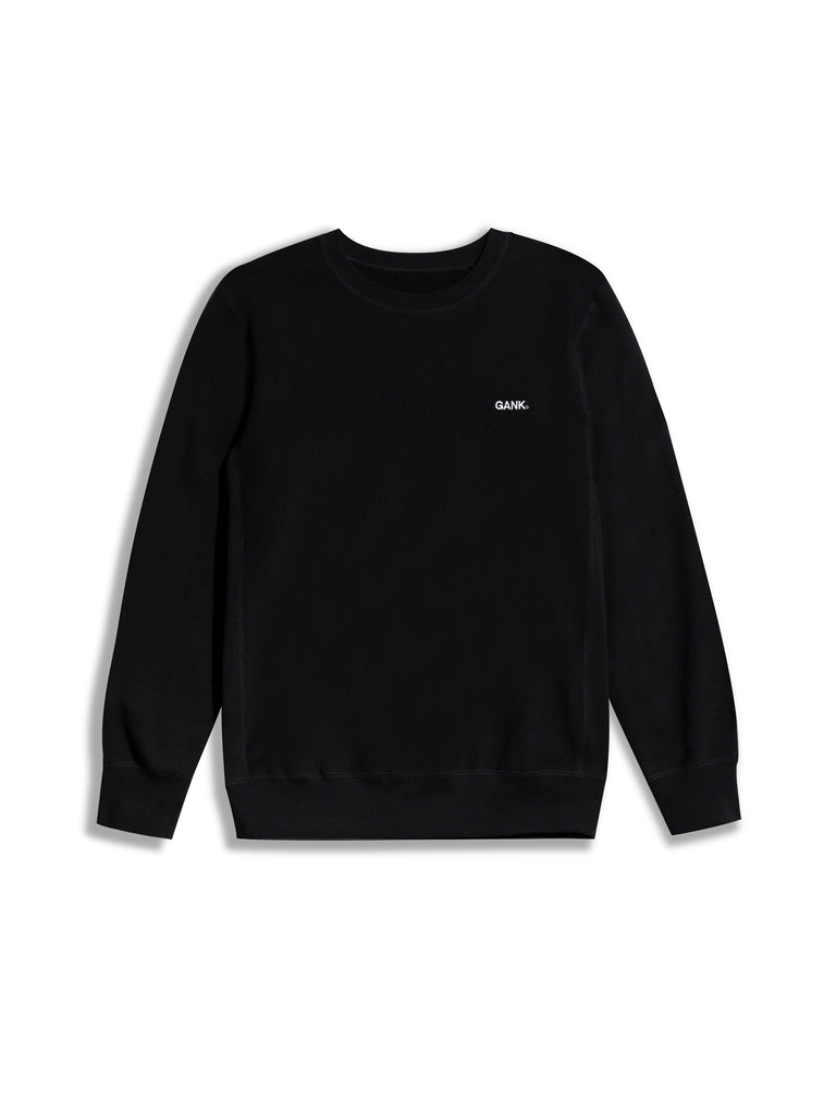 The GANK Crewneck Sweatshirt in Black