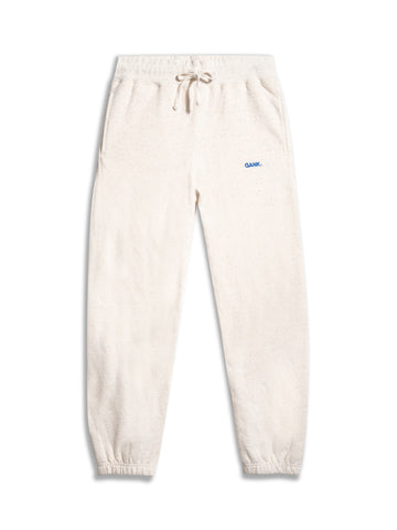 The GANK Embroidered Joggers in Cream