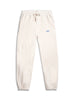 The GANK Embroidered Joggers in Cream Speackle/Blue
