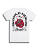 The Rum Knuckles RK Boxing Crew Tee in White