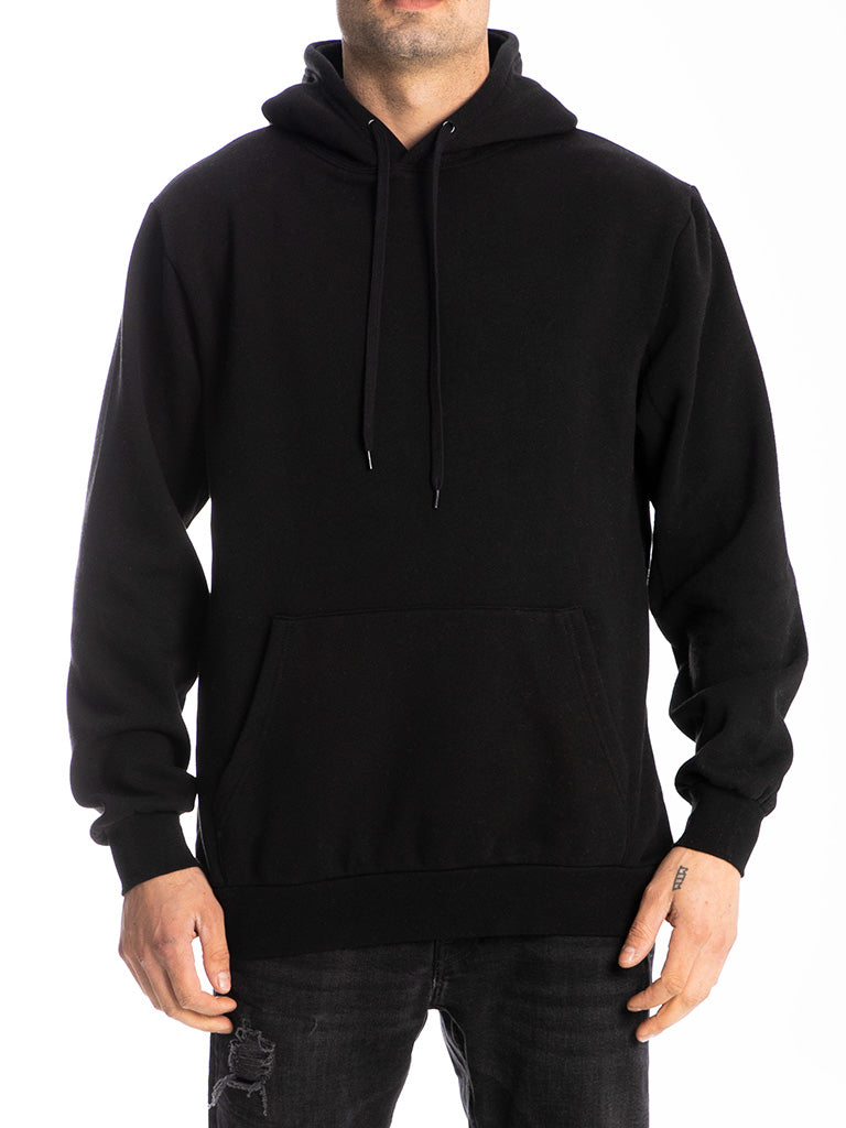 The 24 Blank Premium Pullover Hoodie in Black