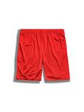 The 24 Blank Mesh Shorts in Red