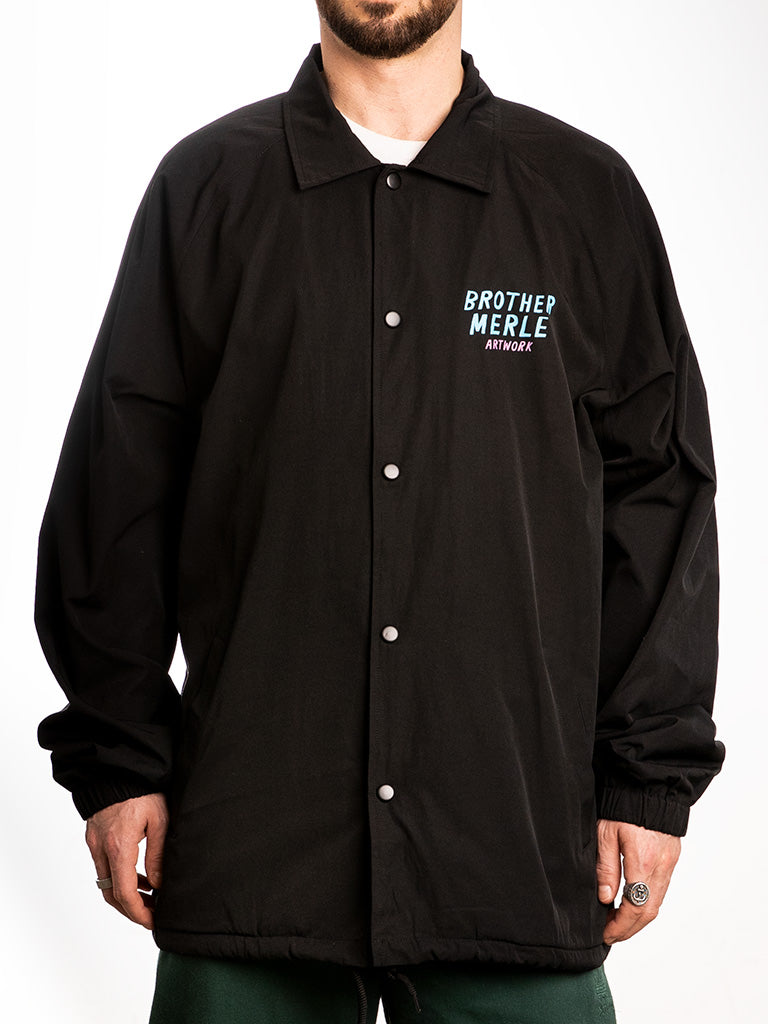 The Brother Merle Plumber Coach Jacket in Black