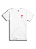The Federation Canadienne Ladies Crew Tee in White