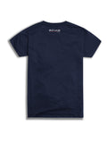 The Federation Canadienne Men's Crew Tee in Navy