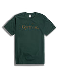 The Gymnase Men's Crew Tee in Forest Green