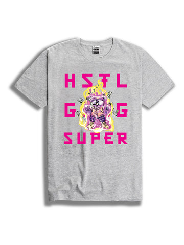 The Hustle Gang Say Less Crew Tee in Black