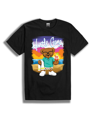 The Hustle Gang Go Crazy Crew Tee in Black