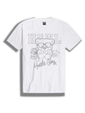 The Hustle Gang Maze Crew Tee in White