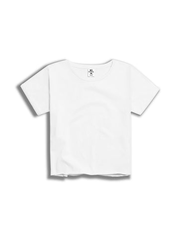 The Rum Knuckles Live Fearlessly Crew Tee in White